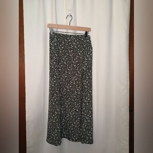 Vintage Studio Womens Dark Cottagecore Maxi Skirt Small Fairy Grunge 90s